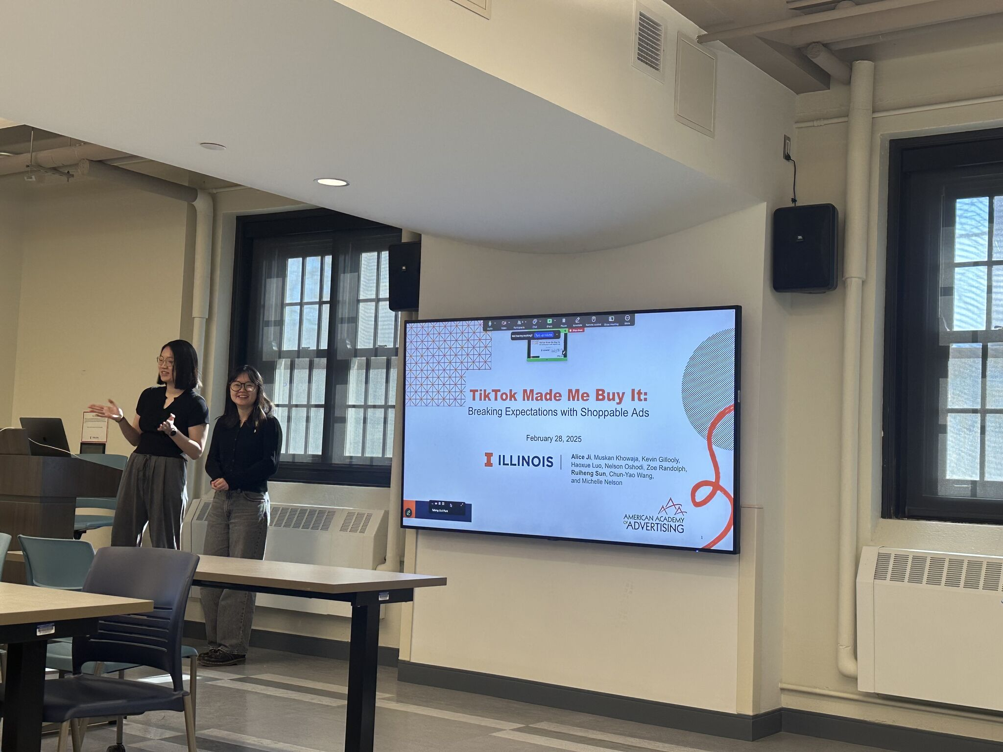 Practicing Conference Talk at Departmental Research Symposium